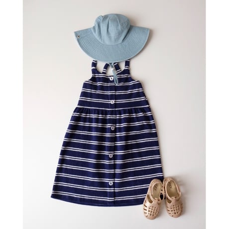 40%OFF We are Kids ROBE SIMONETTA NAVY STRIPES(6-7y,8-9y,10-11y)