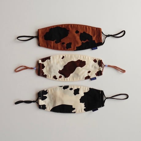 70%OFF BAGGU FABRIC MASK SET LOOP MIXED COW PRINT