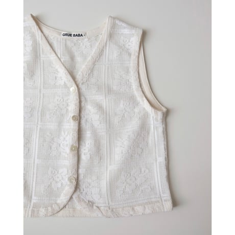 Cookies & Cream Vest(全2色/JS(120-130cm)JM(130-140cm)JL(140-150cm))