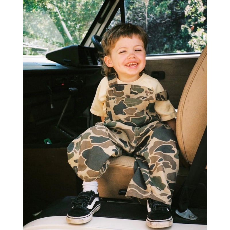 ZIGGY ZAZA cassius overalls camo(18-24M,2-3Y,3-