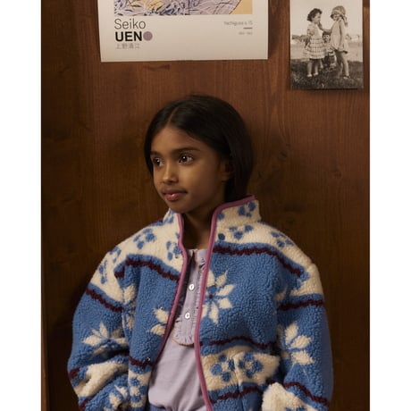 50%OFF 3Yラスト1点 hello Simone Bear fleece jacket Megève