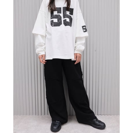 20%OFF OVERFIT CUTTING TRAINING PANTS(全2色/9,11,13)