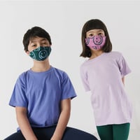 80%OFF ラスト1点 BAGGU KIDS FABRIC MASK SET LOOP HAPPY
