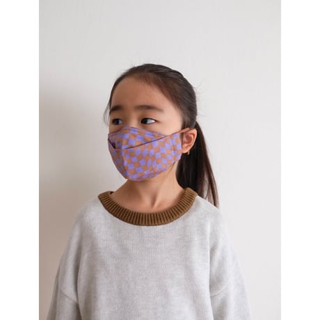 70%OFF BAGGU KIDS FABRIC MASK SET LOOP TRIPPY CHECKERS