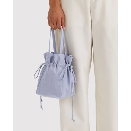 BAGGU Nylon Drawstring Bag Mist