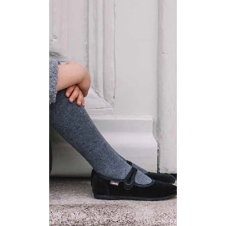 9月末再入荷予定Cienta VELOUR VELCRO ONE STRAP BALLET SHOES brown / velour 500(23(14cm)～34(21cm))