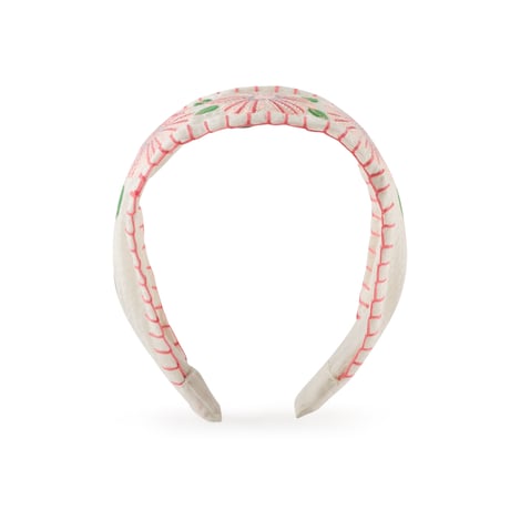 50%OFF ラスト1点 Gingersnaps Girls Alina Headband With Flower Embroideries