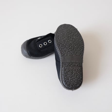 Cienta DECK SHOES black/dyed N70997(23(14cm)26(16cm))