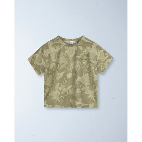 5-7Yラスト1点 ZIGGY ZAZA troop camo tee | dune