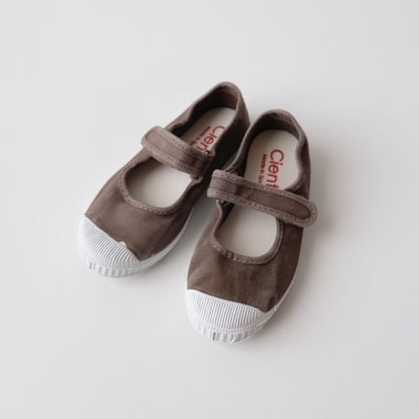 Cienta VELCRO ONE STRAP SHOES nogal/ムラ染め(21(12.5cm))