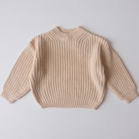 80%OFF 2yラスト1点 Façade NUAGE KNITTED SWEATER - WHEAT MIX