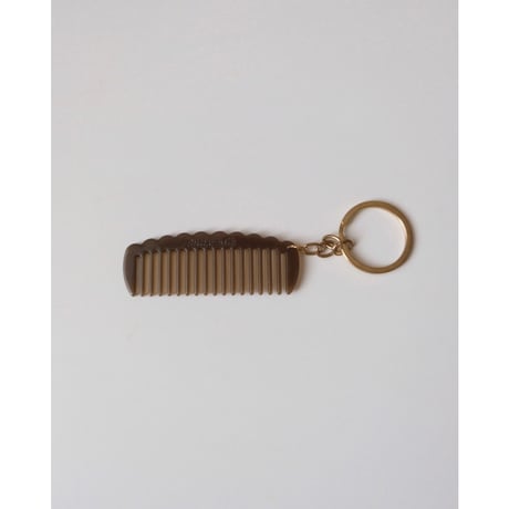 Buttermilk Seanie Comb Keyring in Dark Roast
