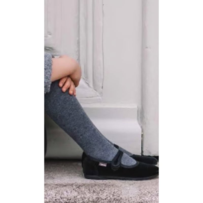 その他 Cienta VELOUR VELCRO ONESTRAPBALLETSHOES Cienta VELOUR VELCRO ONE STRAP SHOES morado / v