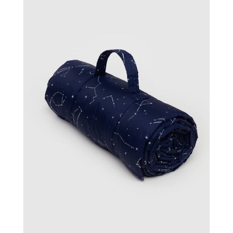 ラスト1点 BAGGU Puffy Picnic Blanket Constellation Midnight