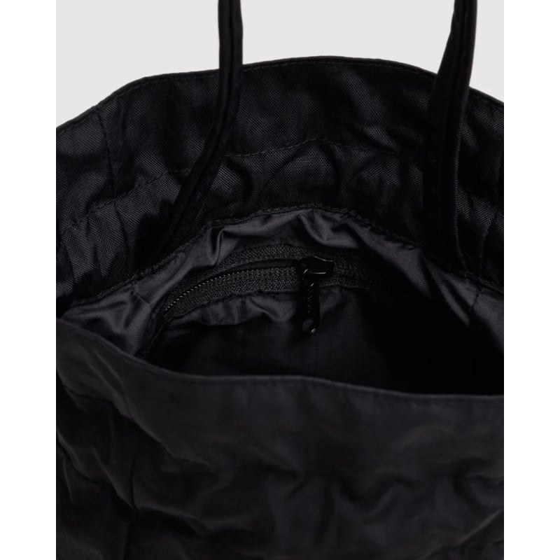 BAGGU ブラックナイロン トートバッグ BAGGU Nylon Drawstring Bag Black | UNO babewear