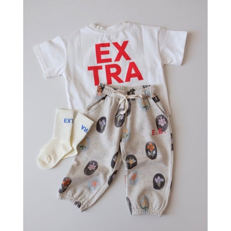 50%OFF EXTRA-EXTRA Anti Floral Classic Trackpant Grey Marle(12-18M,18-24M)