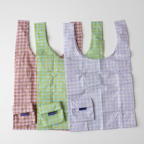 BAGGU STANDARD BAGGU ROSE PINK GINGHAM