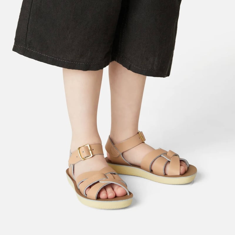Salt-Water SANDALS SWIMMER Latte(CH6(14cm)CH7(1