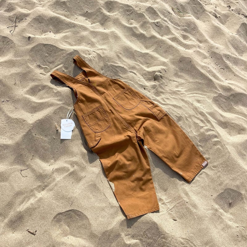 TWIN COLLECTIVE デニムオーバーオール Twin Collective-FARRAH OVERALL-TOFFEE CORD | Ba