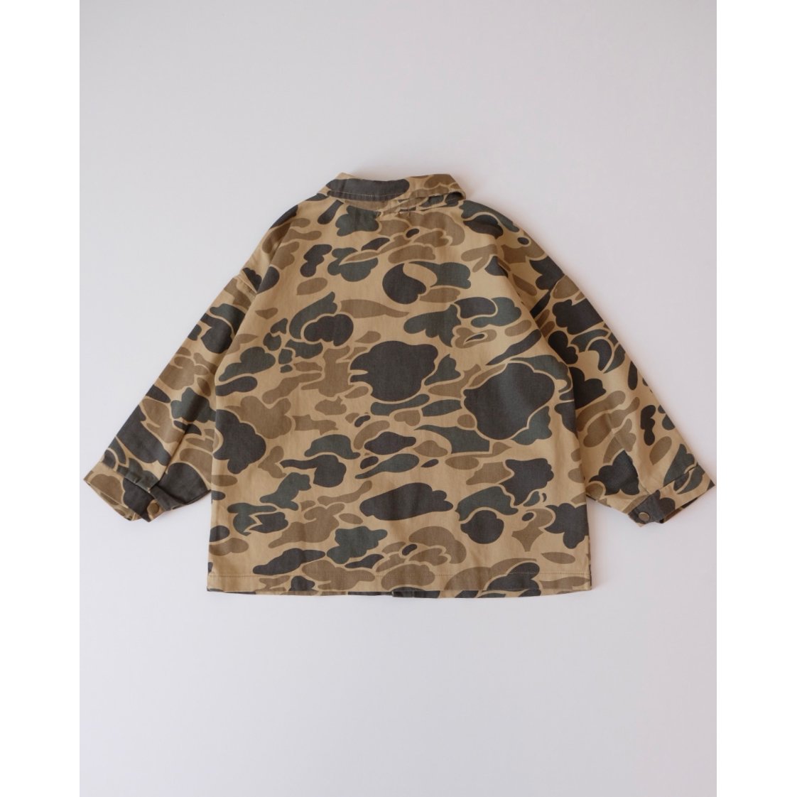 ジャケット・ブルゾン ziggyzaza troopdrilljacket dun camo 5-7y ZIGGY ZAZA troop drill jacket dune camo(2-3Y,3-