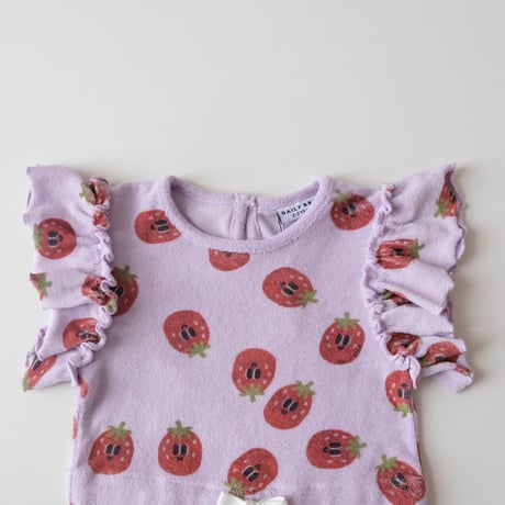 70%OFF 3-4Yラスト1点 Daily Brat BERRY KOALA TOWEL SUIT PASTEL LILAC