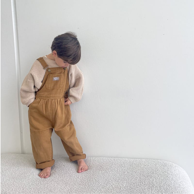 twin collective オーバーオール　1y twin collective / CARPENTER OVERALL / BLUE NIGHT