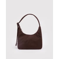 BAGGU Mini Nylon Shoulder Bag Coffee