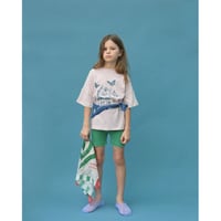 30%OFF SUMMER & STORM OVERSIZED TEE - KITTEN WITH FLOWERS(3/4Y,6/7Y,8/9Y)