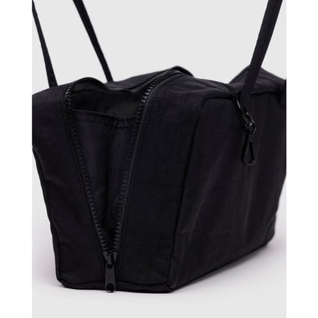 BAGGU Nylon Bowler Bag Black