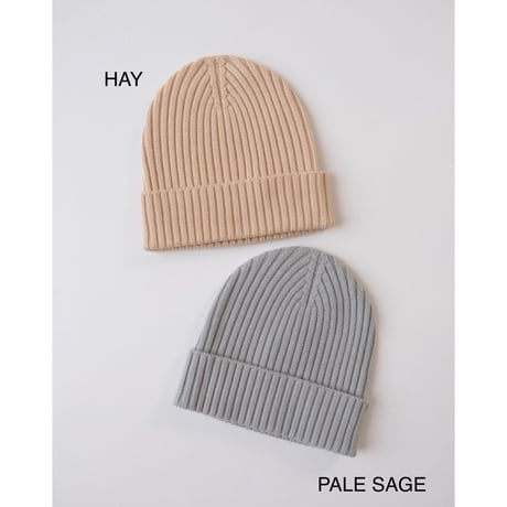 70%OFF FUB rib beanie(HAY 100/120)