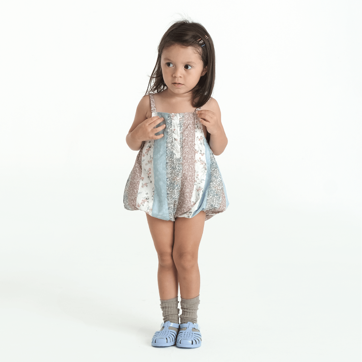 70%OFF ESTHER VERO BABY ROMPER PATCHWORK(18-24M