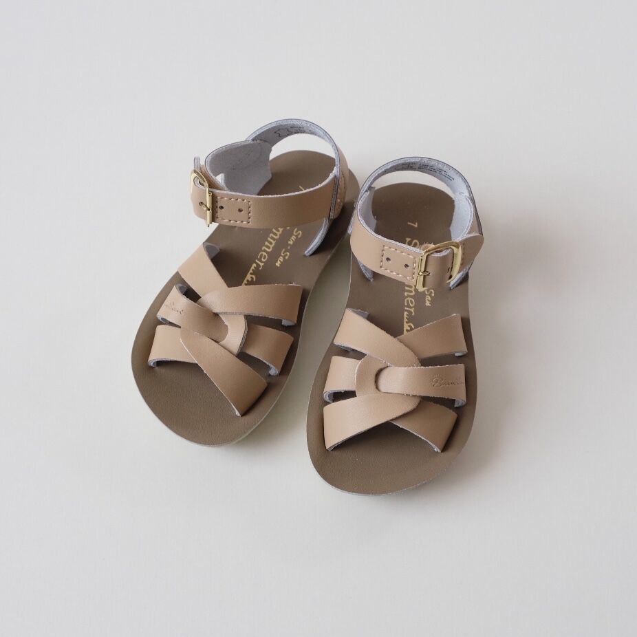 Salt-Water SANDALS SWIMMER Latte | UNO babewear