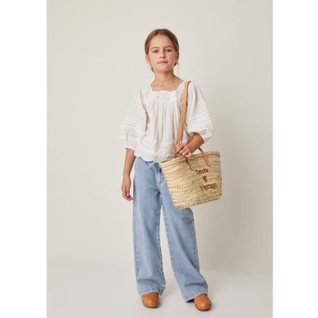 70%OFF 2Yラスト1点 Tocoto Vintage LONG SLEEVE EMBROIDERY COTTON BLOUSE OFF WHITE
