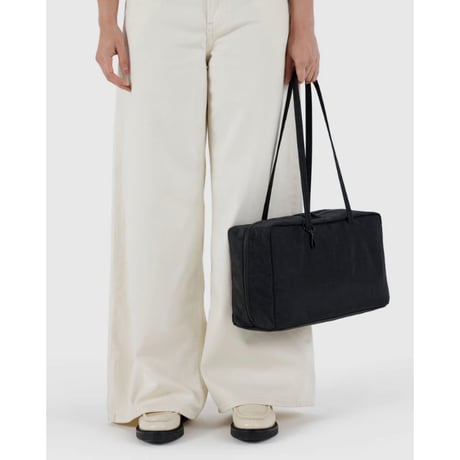 ラスト1点 BAGGU Medium Nylon Bowler Bag Black