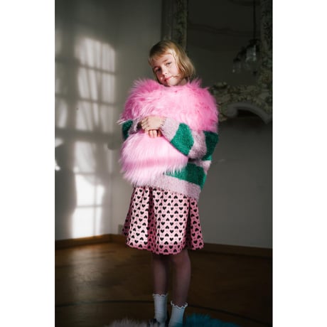 70%OFF Daily Brat TWINKLE GLITTER STRIPED SWEATER GLITTERDUST(2-3Y,3-4Y)