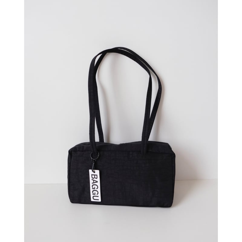 BAGGU Nylon Bowler Bag Black | UNO babewear