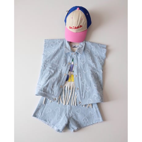 70%OFF COS I SAID SO HEARTS GILET(116-122,128-134,140-146)