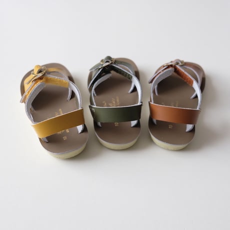 CH8(15.5cm)ラスト1点 Salt-Water SANDALS SURFER Mustard