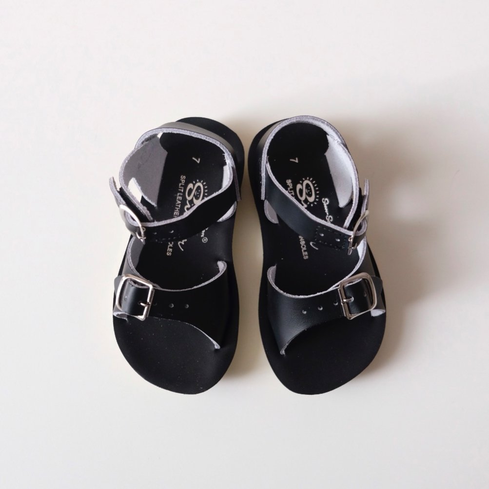 Salt-Water SANDALS SURFER Black(CH6(14cm)～YTH2(