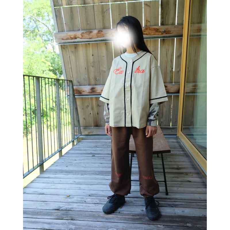 EXTRA-EXTRA VARSITY TRACKPANT - CHOC(2-3Y,4-5Y,