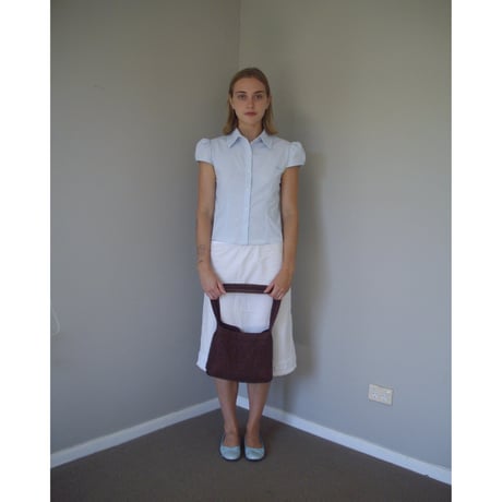 Nananita FOUNTAIN CROCHET BAG - WOOD