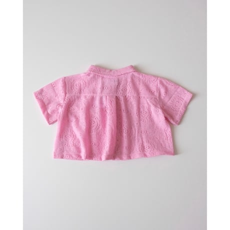 COS I SAID SO LACE CROCHET SHIRT(104-110,116-122,128-134,140-146)