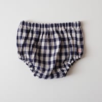 70%OFF Tocoto Vintage BLOOMER VICHY CHECKS  NAVY(9M,18M)