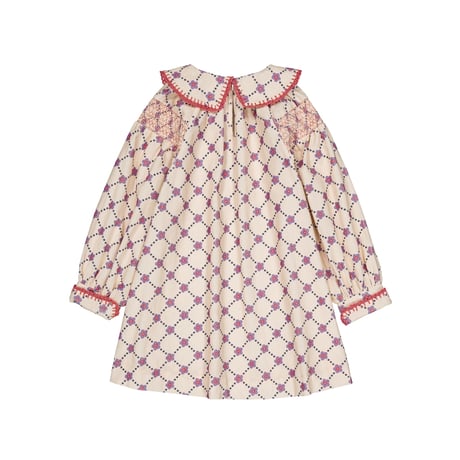 50%OFF 6Yラスト1点 hello Simone Martha dress Floral check