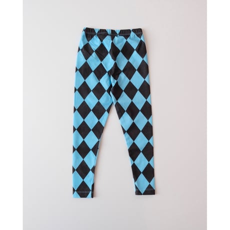50%OFF MAISON MANGOSTAN HARLEQUIN LEGGING GREY/BLUE(2Y,4Y)