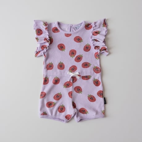 70%OFF 3-4Yラスト1点 Daily Brat BERRY KOALA TOWEL SUIT PASTEL LILAC