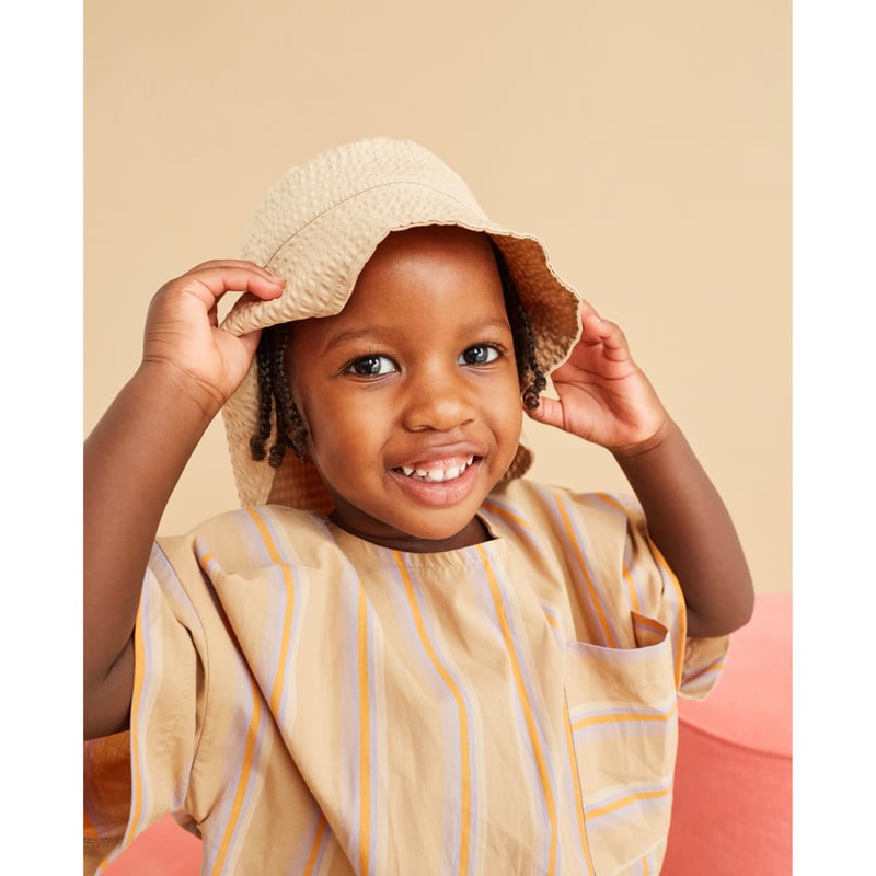 シュエット　ベルセゾンクラシックハット　アリスブルー 80%OFF 1-2yearsラスト1点 KOTER JAMIE BUCKET HAT Bei