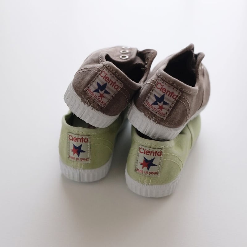Cienta DECK SHOES ムラ染め(全2色/22(13cm)23(14cm)) |