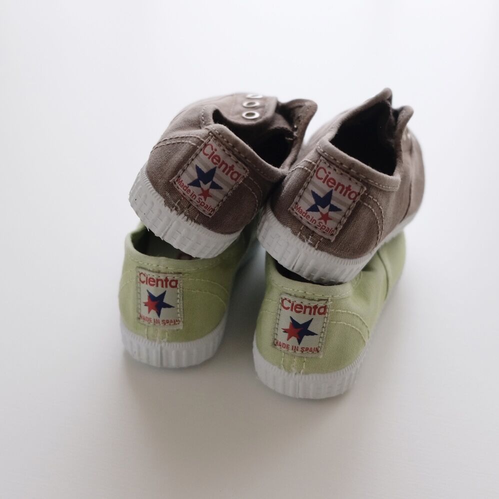 Cienta DECK SHOES ムラ染め(全2色/22(13cm)23(14cm)) |