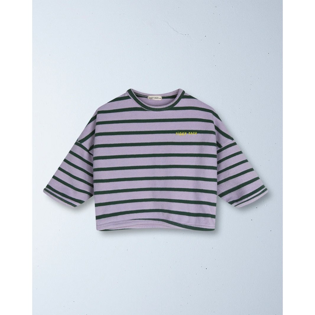 【未着用品】ziggy zaza トロプルオーバー チョコレート 2-3y 未着用品】ziggy zaza トロプルオーバー チョコレート 2-3y 未着